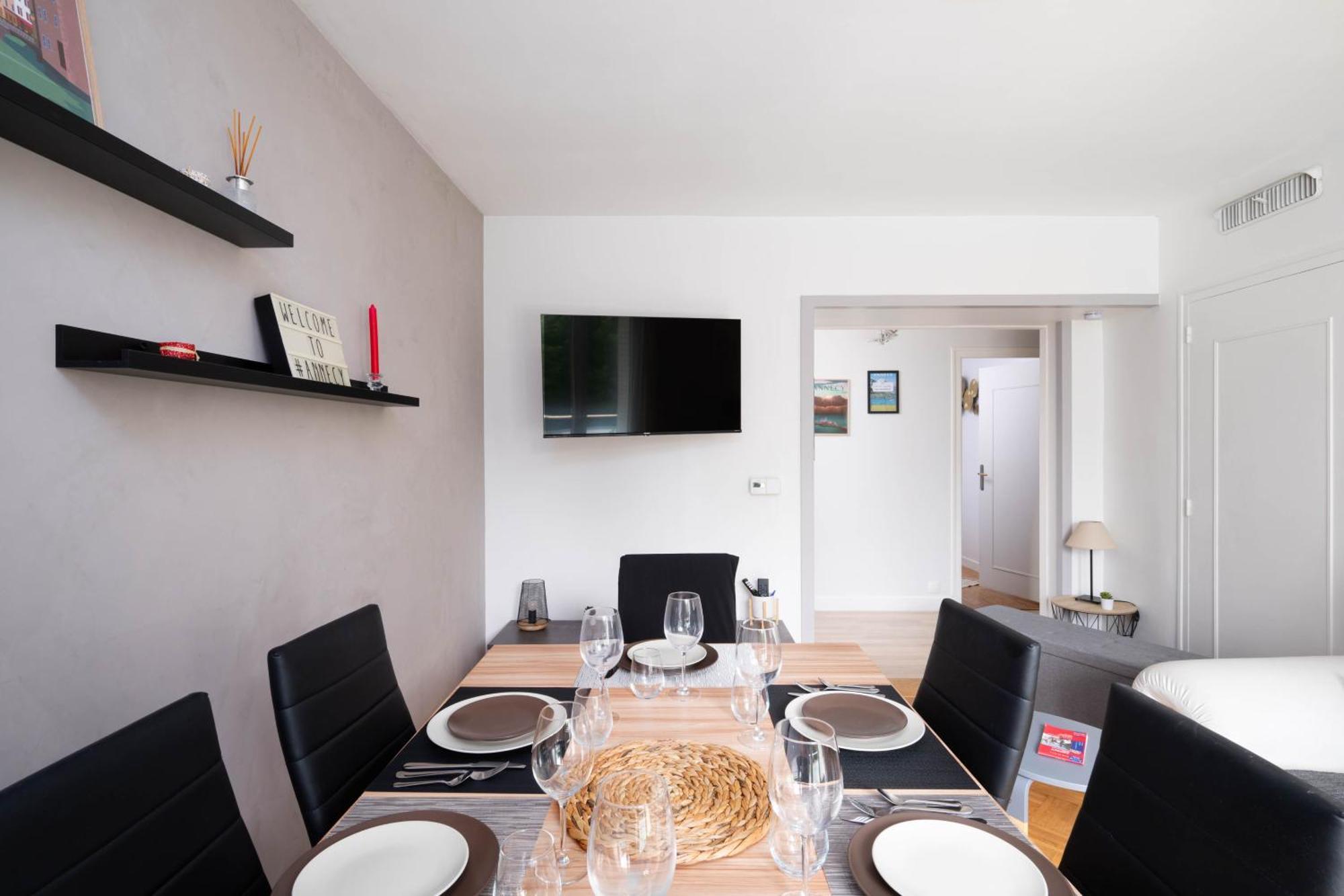 Appartement Cosy 6 Pers Pres Du Lac Avec Garage Анси Екстериор снимка