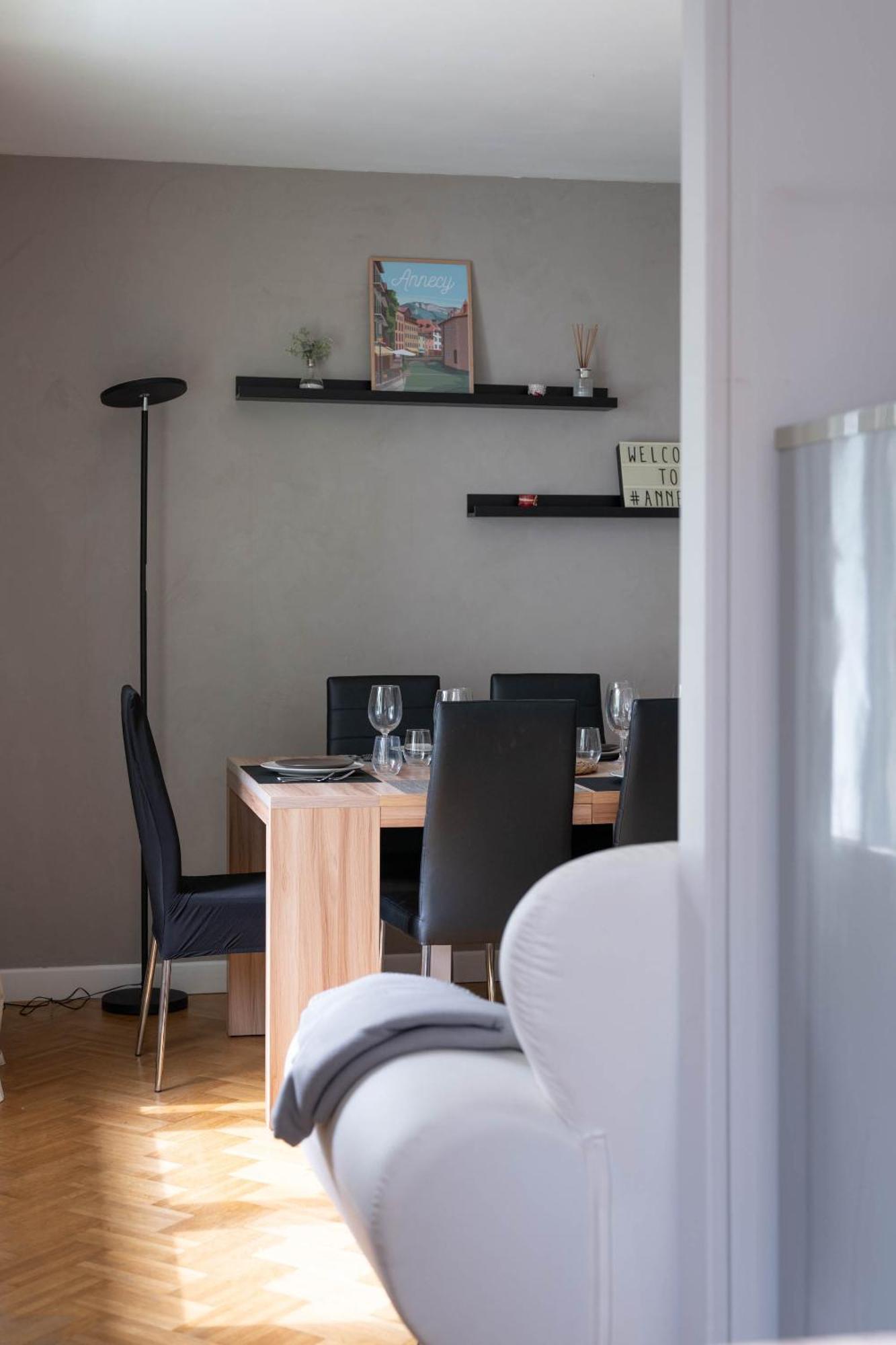Appartement Cosy 6 Pers Pres Du Lac Avec Garage Анси Екстериор снимка